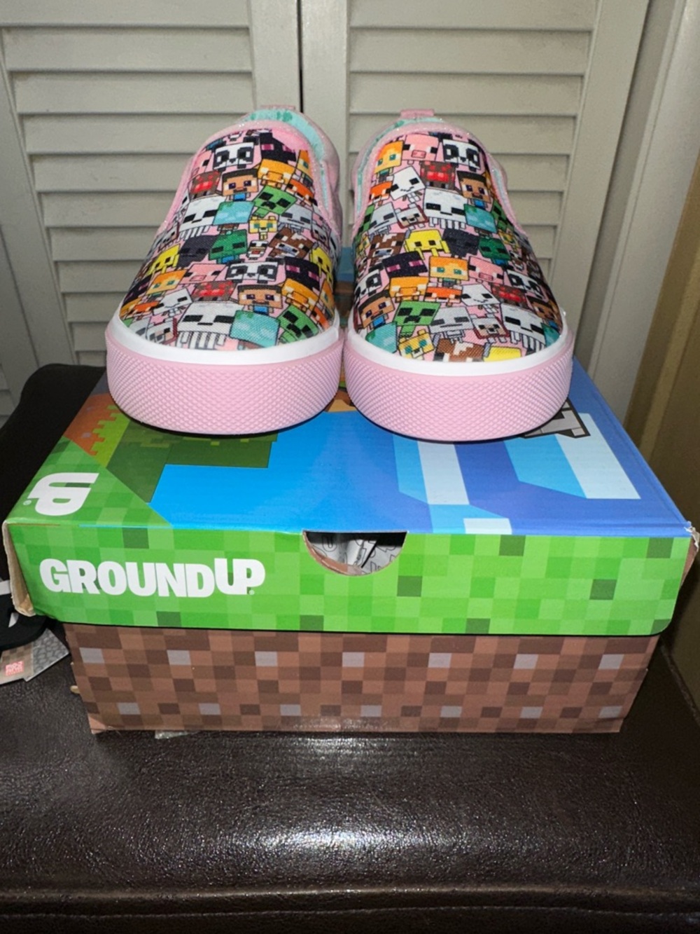 Kids Minecraft GroundUP Slip-Ons… - Picture 3 of 9